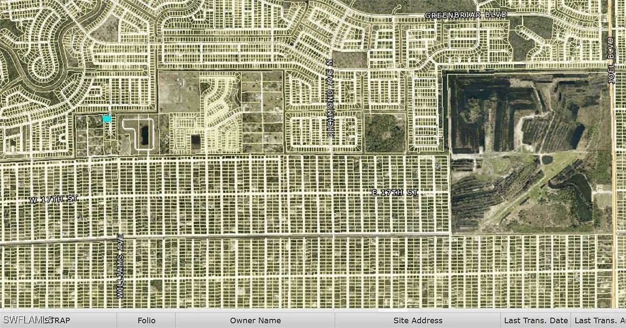 0.29 Acres of Residential Land for Sale in Lehigh Acres, Florida