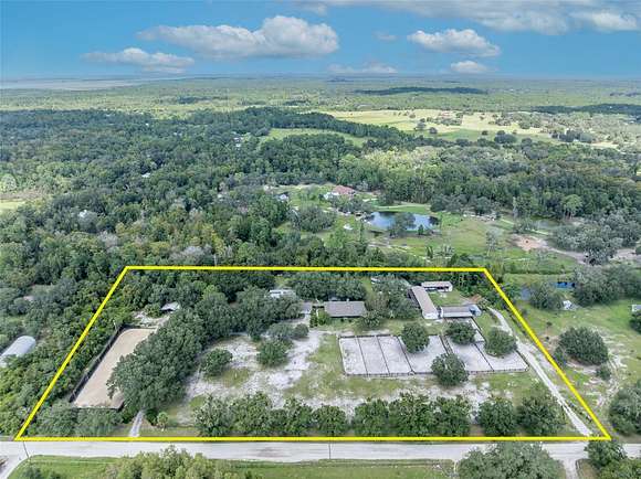 7.52 Acres of Land with Home for Sale in Oviedo, Florida