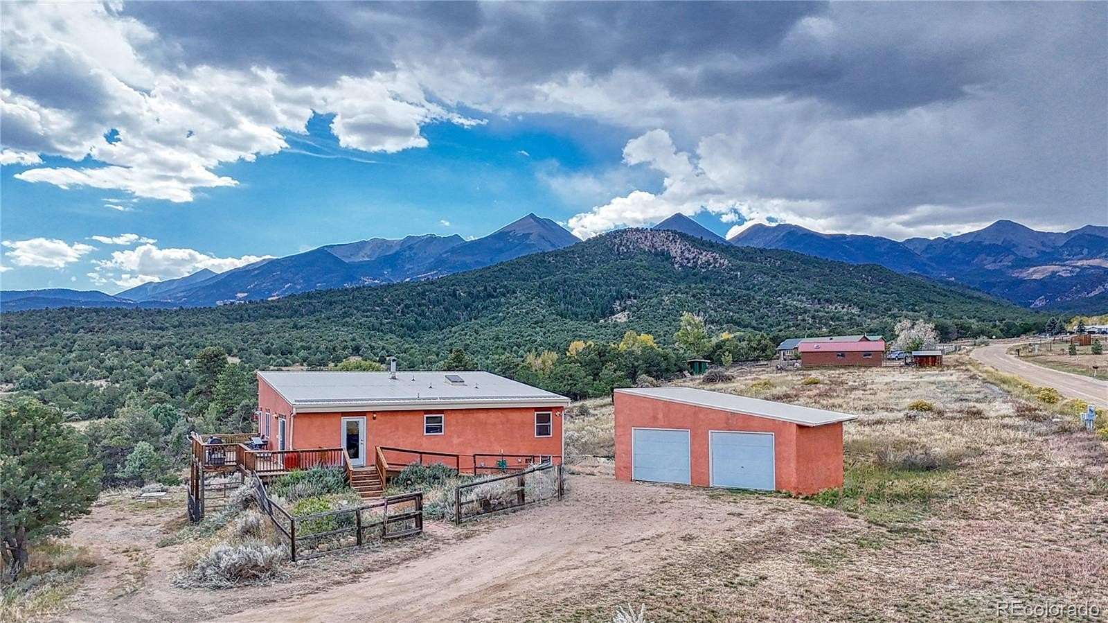 2.62 Acres of Residential Land with Home for Sale in Howard, Colorado