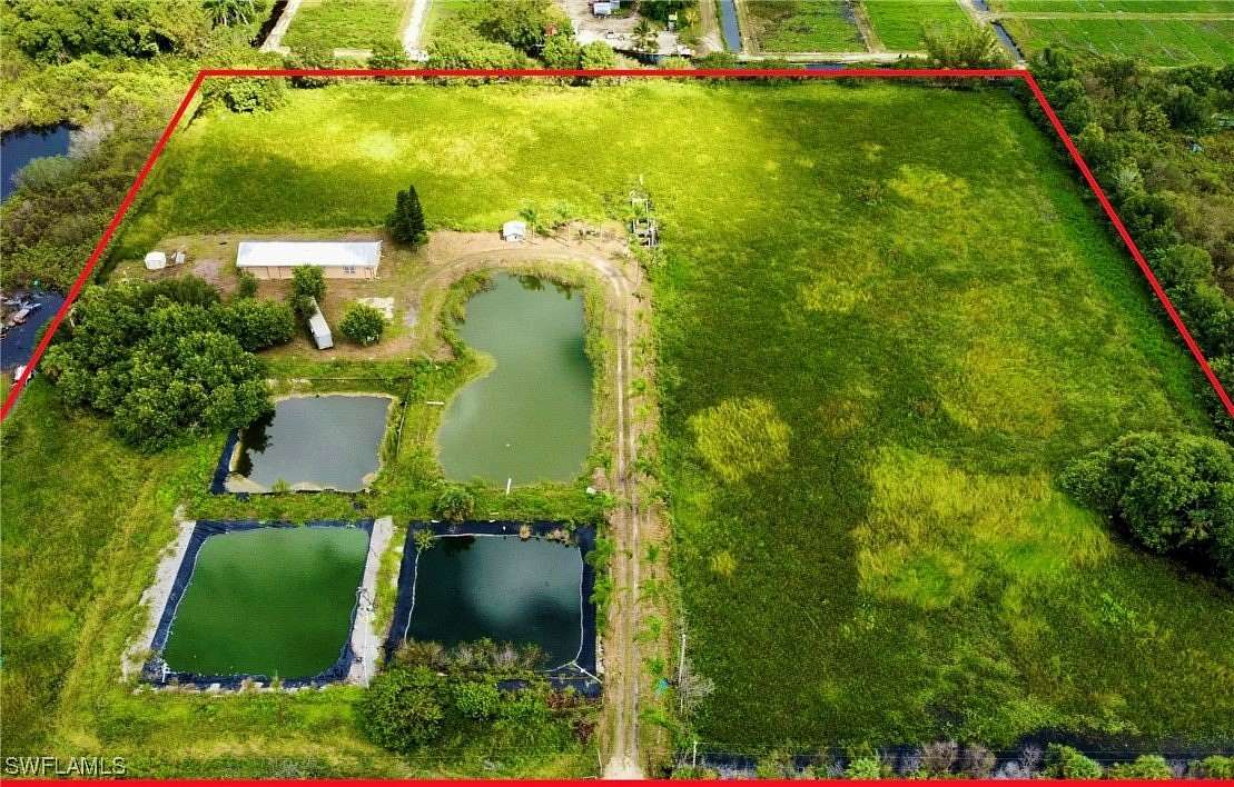 10 Acres of Recreational Land with Home for Sale in Naples, Florida