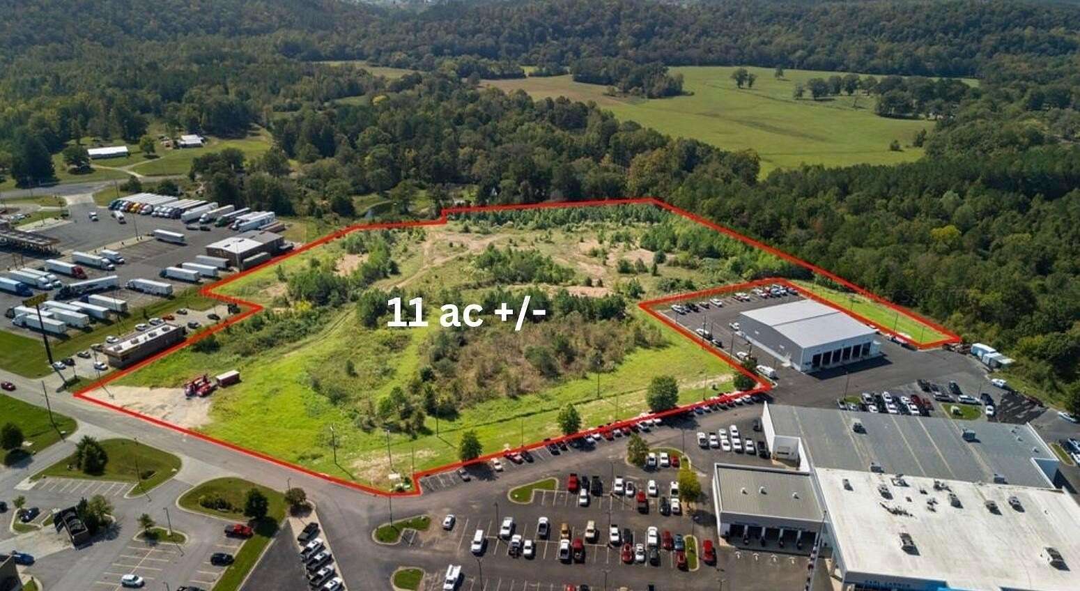 11 Acres of Commercial Land for Sale in Jasper, Alabama