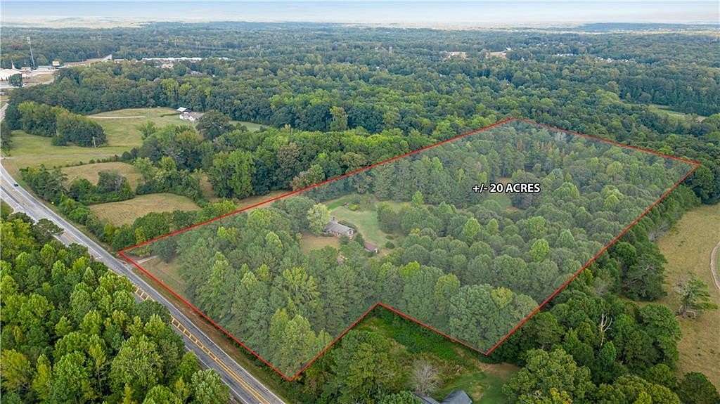 20 Acres of Recreational Land with Home for Sale in Villa Rica, Georgia