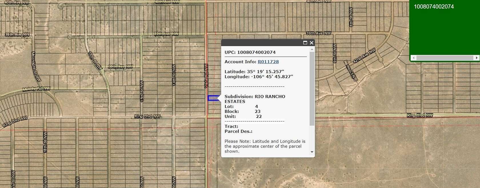 0.5 Acres of Land for Sale in Rio Rancho, New Mexico