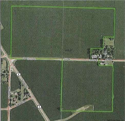 113.37 Acres of Agricultural Land for Sale in Garden Prairie, Illinois