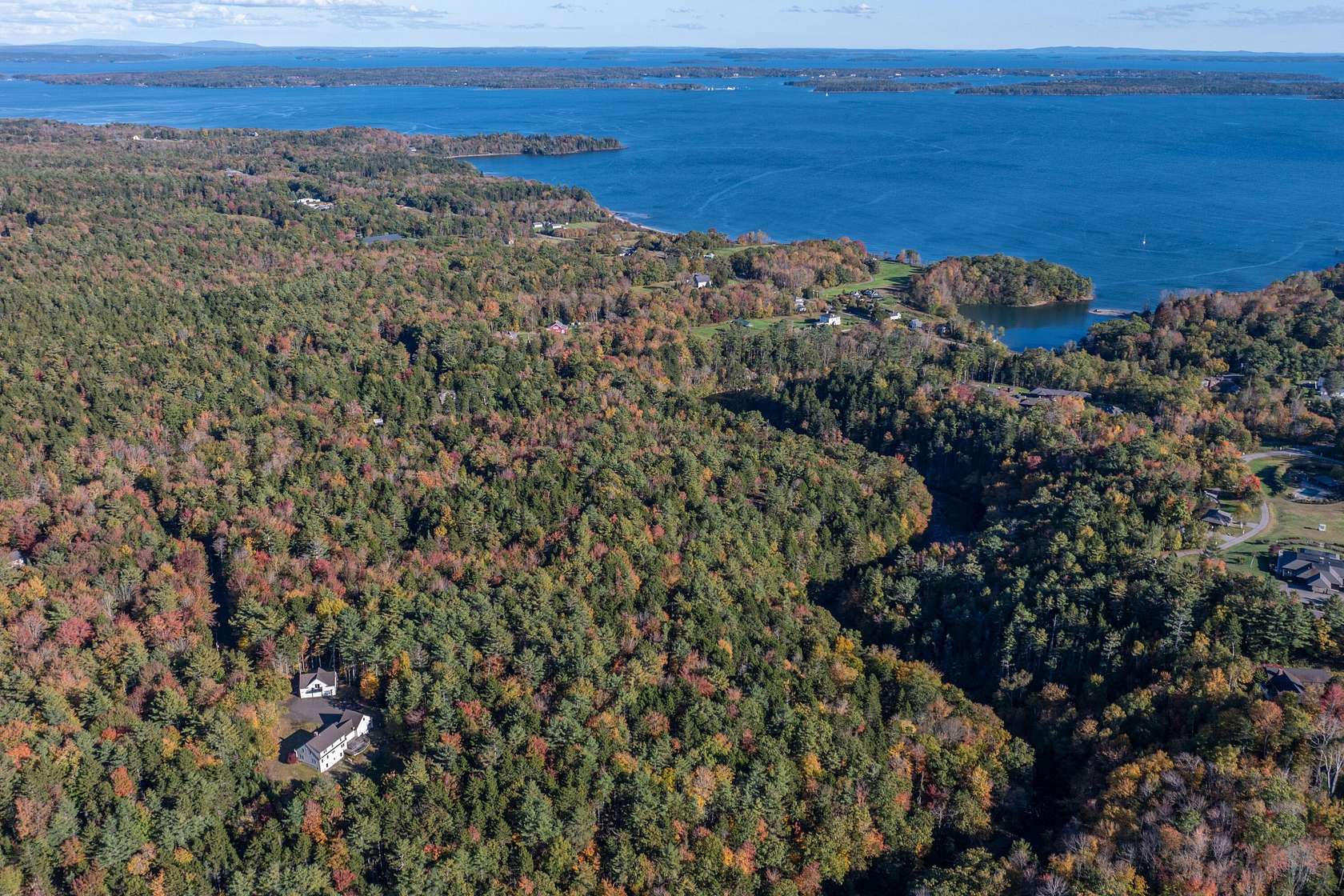 5.5 Acres of Residential Land with Home for Sale in Lincolnville, Maine