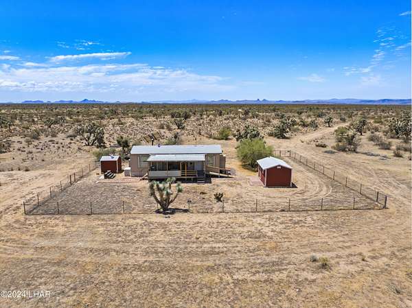 39.4 Acres of Recreational Land with Home for Sale in Yucca, Arizona