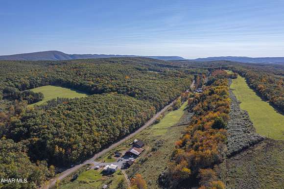 121.79 Acres of Land with Home for Sale in Bedford, Pennsylvania