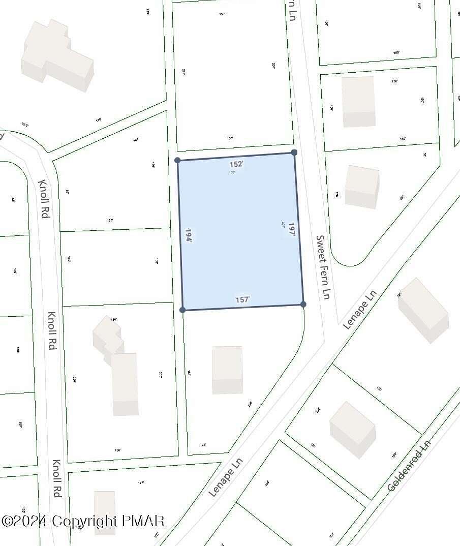 0.68 Acres of Residential Land for Sale in Buck Hill Falls, Pennsylvania