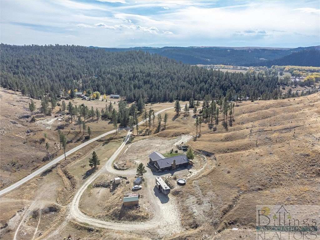 10.089 Acres of Recreational Land with Home for Sale in Columbus, Montana