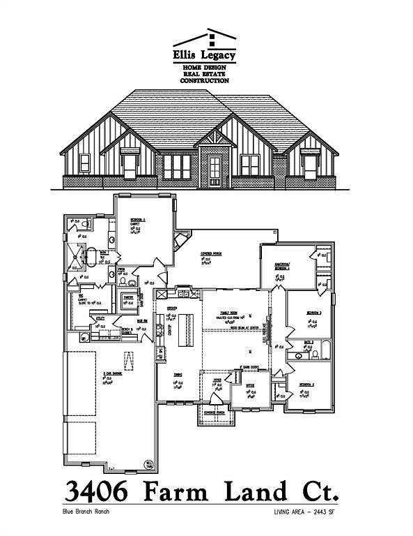 2.077 Acres of Residential Land with Home for Sale in Granbury, Texas