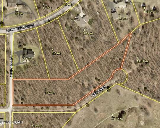 3 Acres of Agricultural Land for Sale in Loma Linda, Missouri