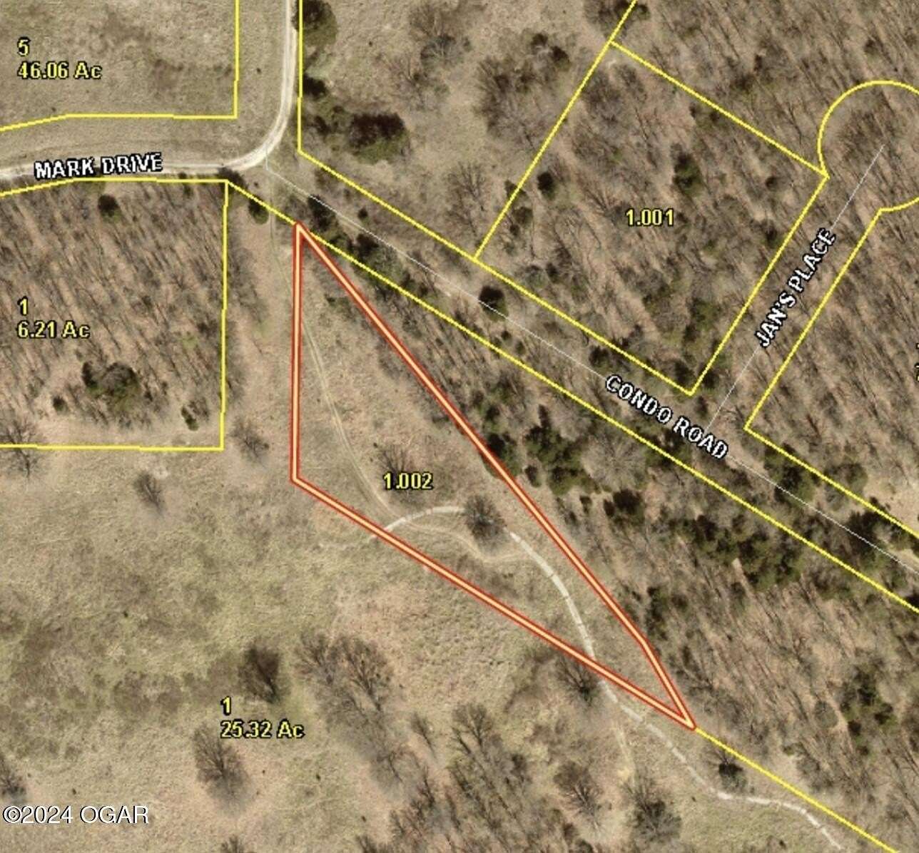 0.777 Acres of Land for Sale in Loma Linda, Missouri