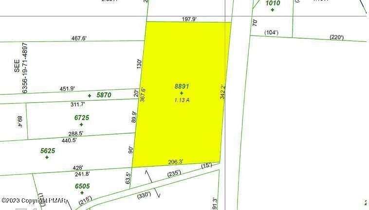 1.13 Acres of Commercial Land for Sale in Mount Pocono, Pennsylvania