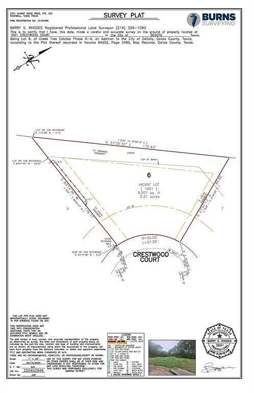 0.22 Acres of Land for Sale in DeSoto, Texas