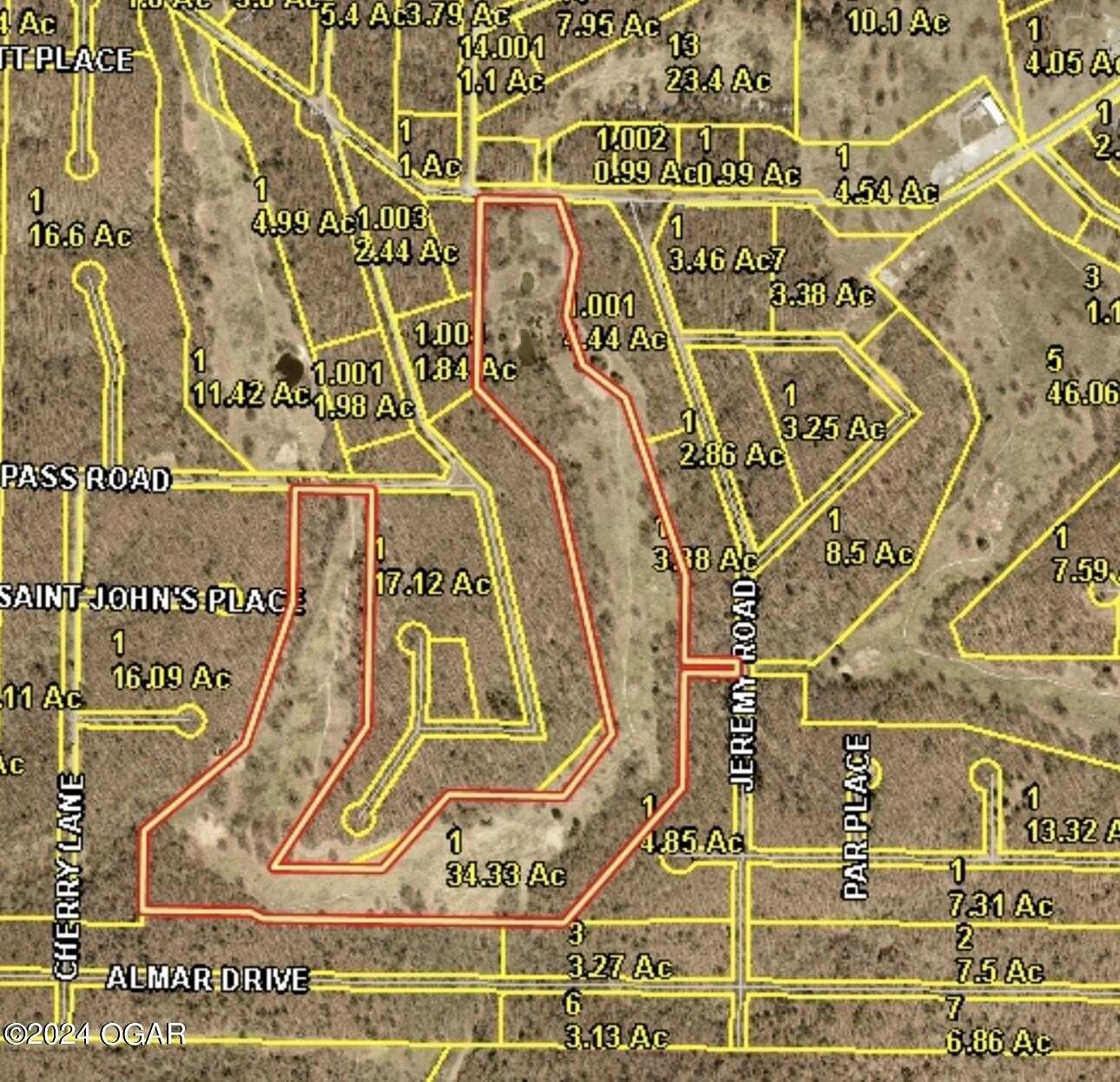 34 Acres of Agricultural Land for Sale in Loma Linda, Missouri