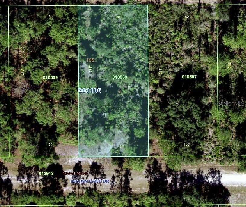 0.5 Acres of Residential Land for Sale in Indian Lake Estates, Florida