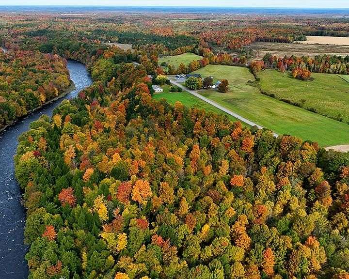 14 Acres of Land with Home for Sale in North Lawrence, New York