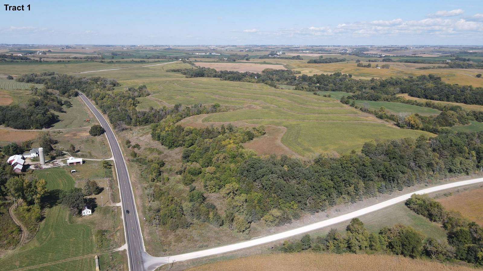 249 Acres of Land with Home for Auction in West Union, Iowa