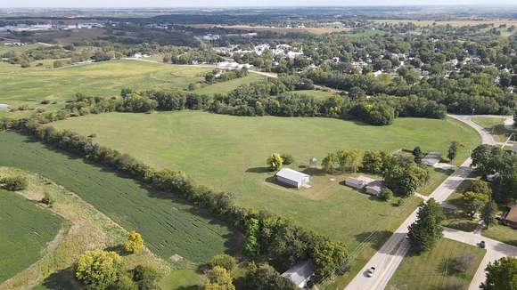 32.13 Acres of Agricultural Land with Home for Auction in Knoxville, Iowa