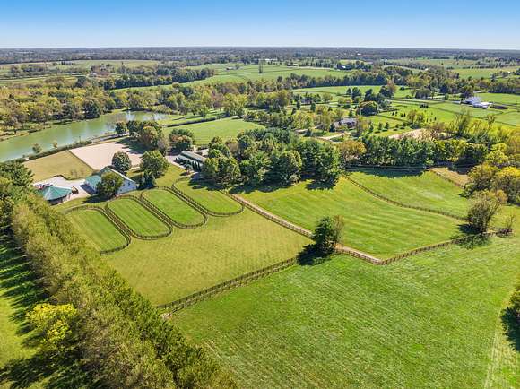 12.4 Acres of Land with Home for Sale in Lexington, Kentucky