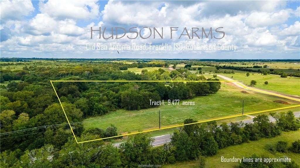 9.477 Acres of Land for Sale in Franklin, Texas