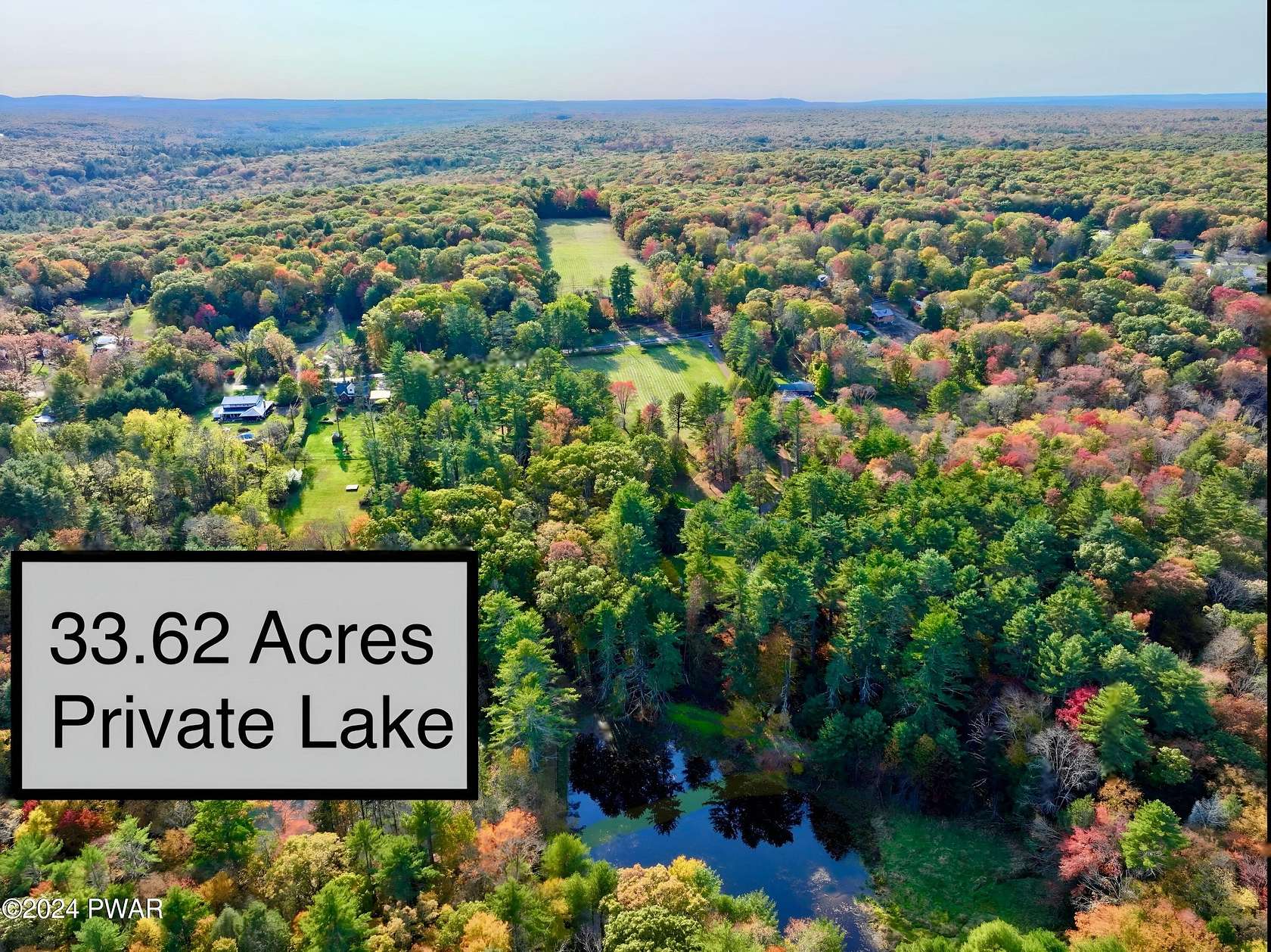 33.62 Acres of Land with Home for Sale in Greeley, Pennsylvania