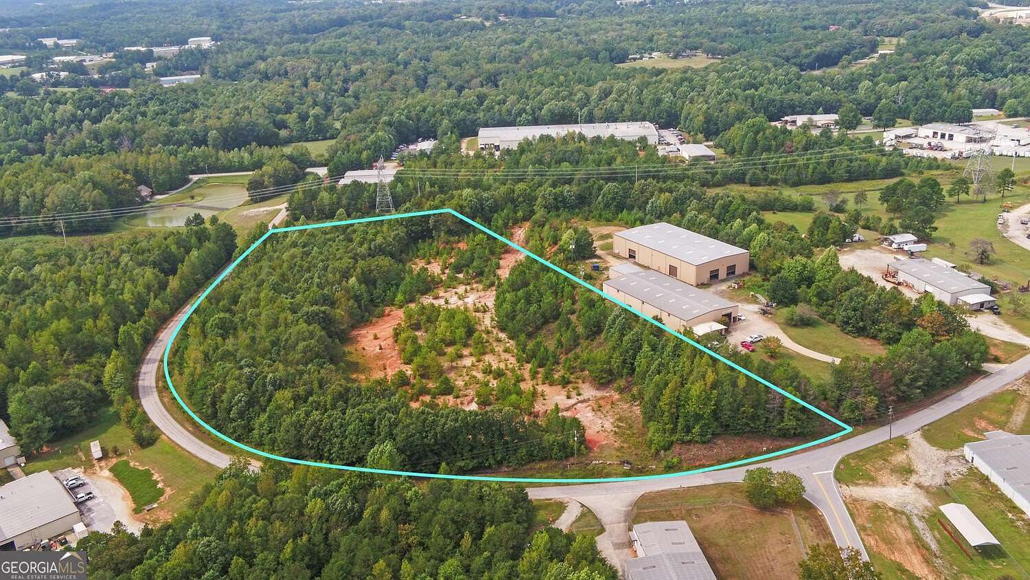 11.12 Acres of Commercial Land for Sale in Eastanollee, Georgia