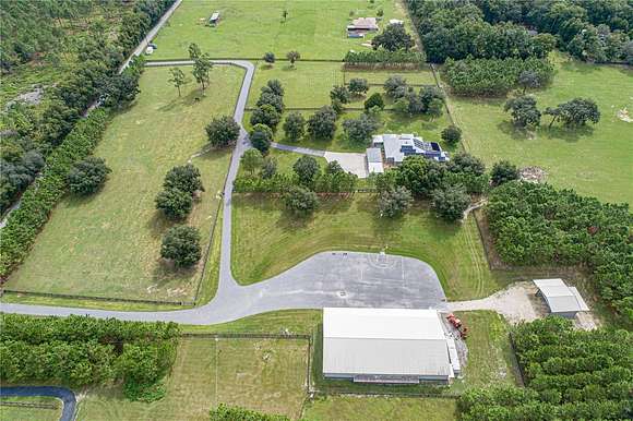 19.53 Acres of Land with Home for Sale in Lecanto, Florida