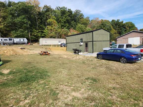 Side View of Big Barn