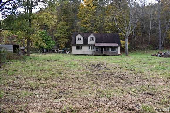 12.24 Acres of Land with Home for Sale in Ischua, New York