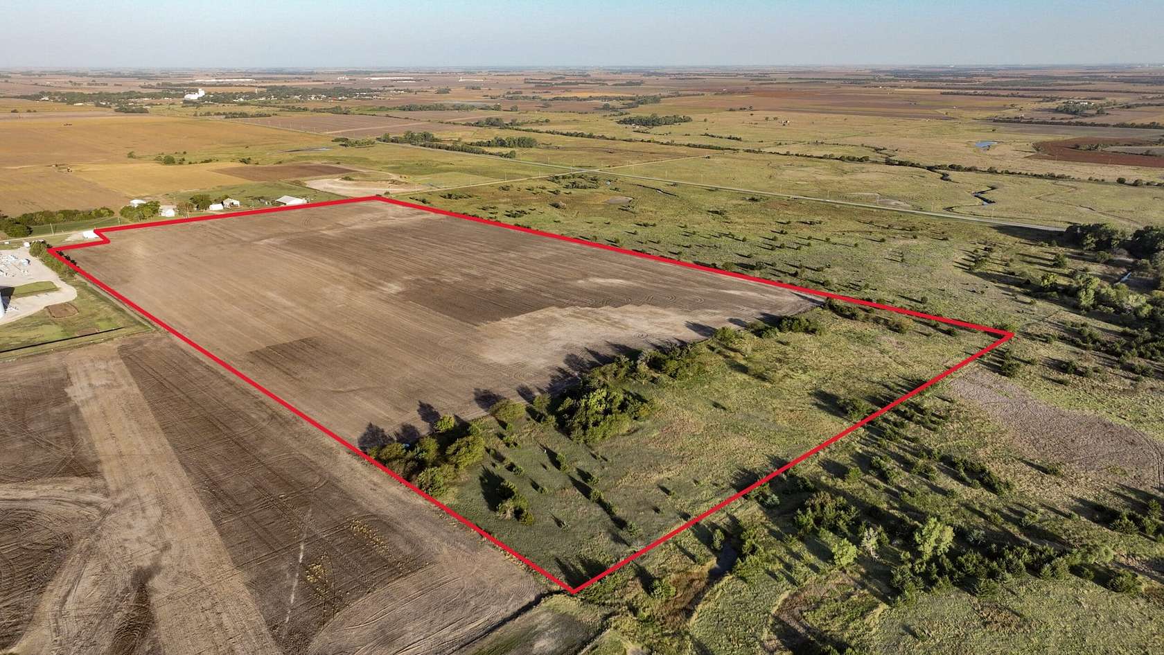 78.3 Acres of Recreational Land & Farm for Sale in Lyons, Kansas