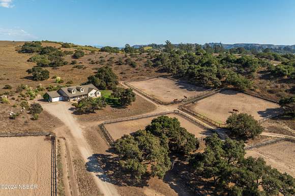 102.78 Acres of Agricultural Land with Home for Sale in Lompoc, California