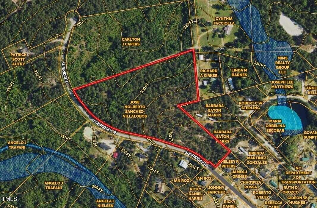 13.22 Acres of Land for Sale in Cameron, North Carolina