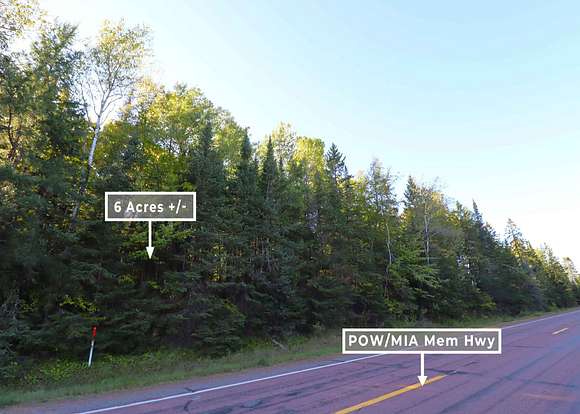 6 Acres of Land for Sale in Gordon Town, Wisconsin