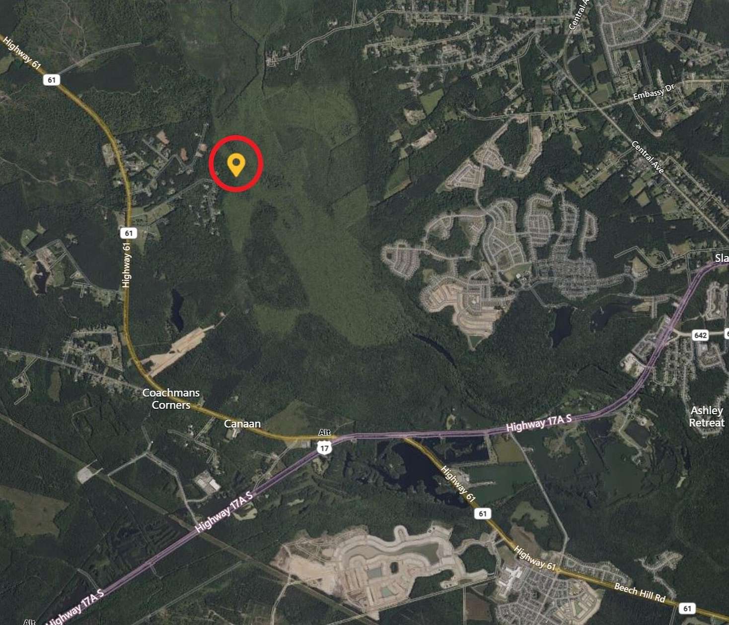 14.41 Acres of Recreational Land for Sale in Ridgeville, South Carolina