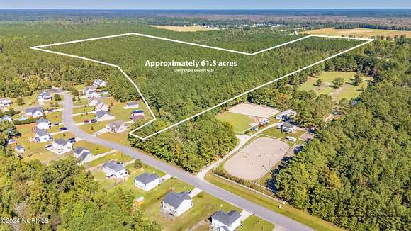 61.58 Acres of Recreational Land for Sale in Burgaw, North Carolina