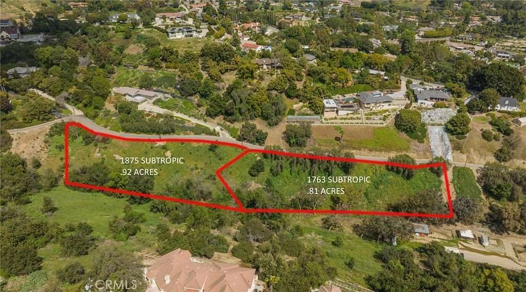 0.916 Acres of Residential Land for Sale in La Habra Heights, California