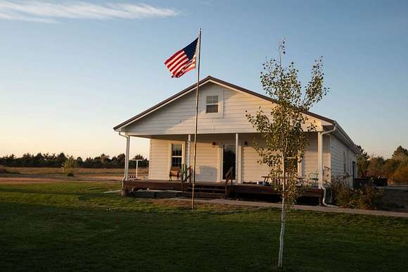 12.67 Acres of Land with Home for Sale in Hemingford, Nebraska