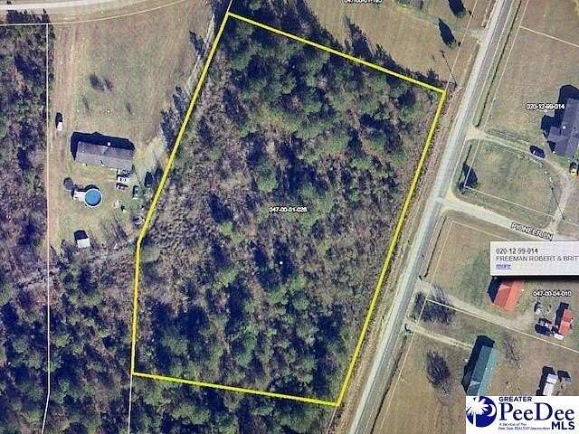 3.5 Acres of Residential Land for Sale in Bennettsville, South Carolina