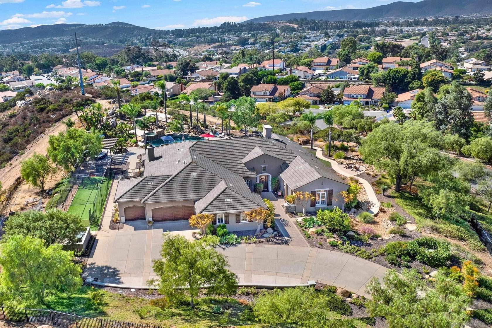 5.03 Acres of Residential Land with Home for Sale in Poway, California