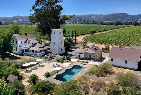 144.24 Acres of Agricultural Land with Home for Sale in Napa, California