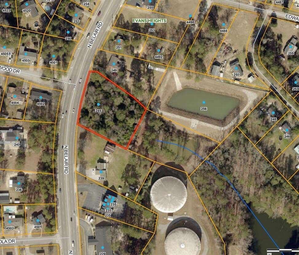 1.22 Acres of Commercial Land for Sale in Evans, Georgia