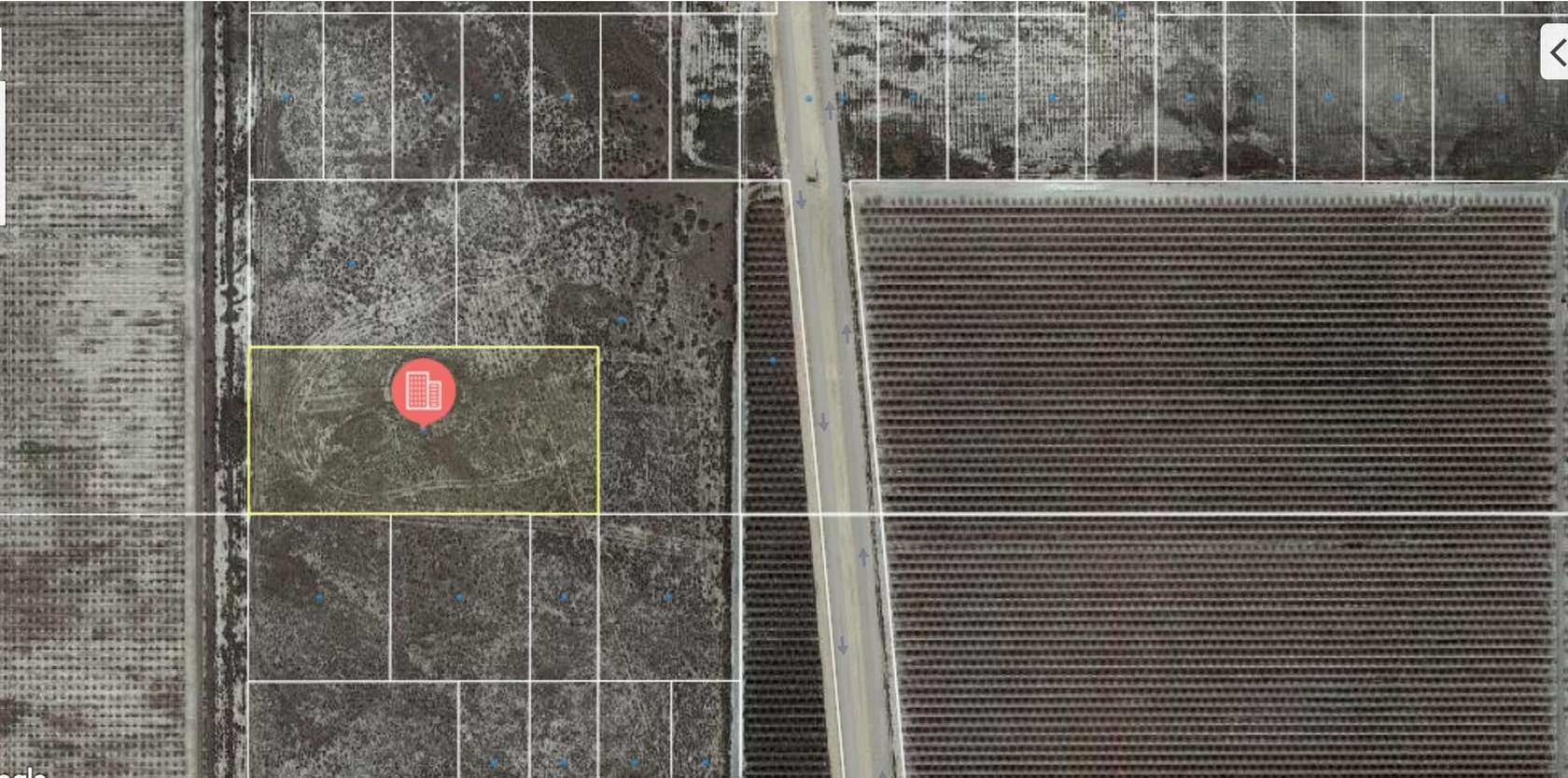 5.35 Acres of Commercial Land for Sale in Allensworth, California