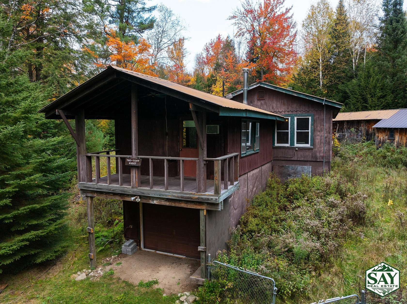 6.5 Acres of Residential Land with Home for Sale in Saranac Lake, New York