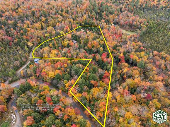 6.5 Acres of Residential Land with Home for Sale in Saranac Lake, New York