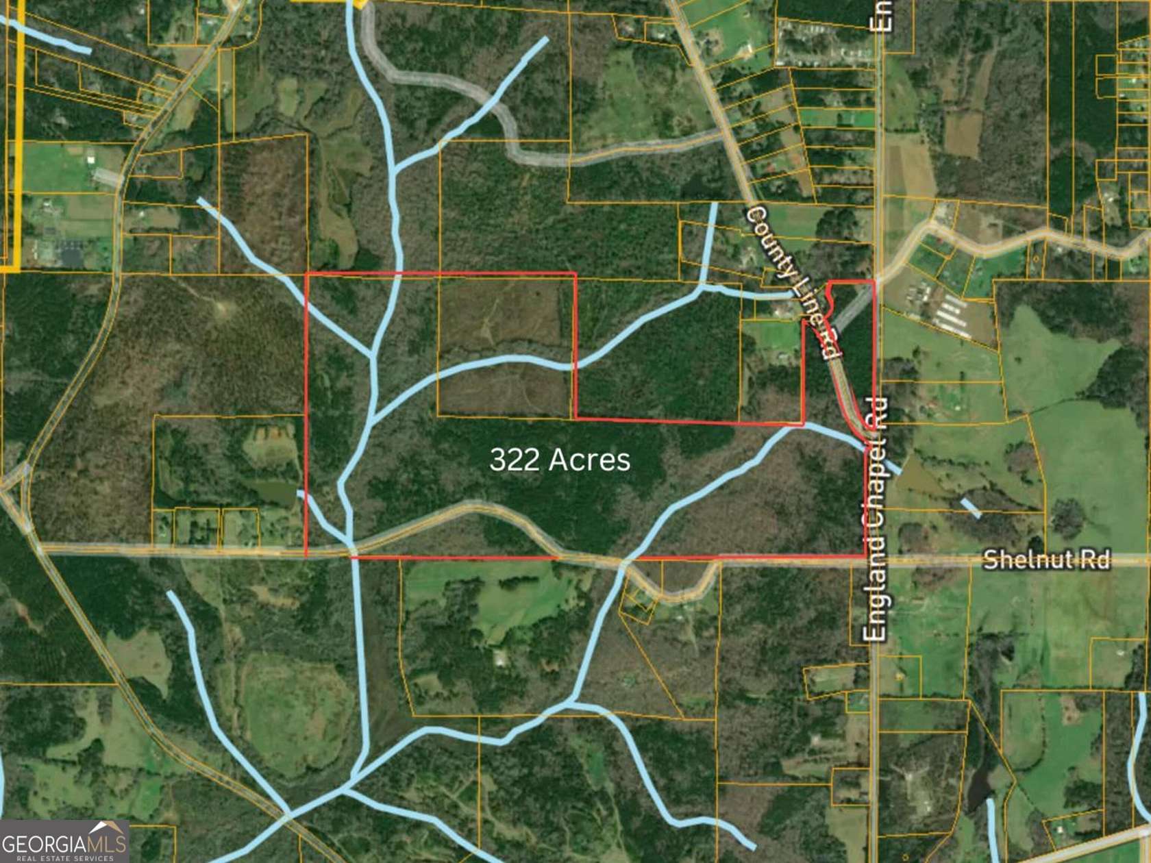 322 Acres of Agricultural Land for Sale in Jenkinsburg, Georgia