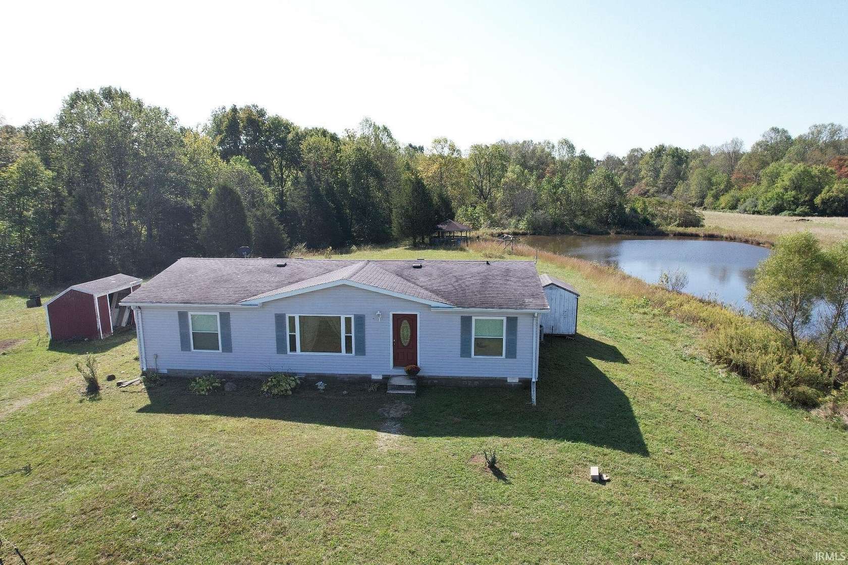 23 Acres of Land with Home for Auction in Milan, Indiana