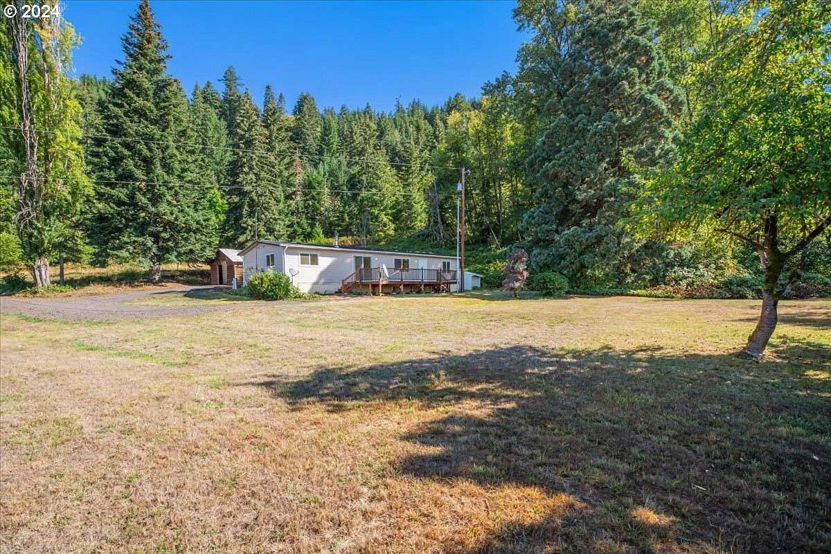 282 Acres of Recreational Land with Home for Sale in Scotts Mills, Oregon
