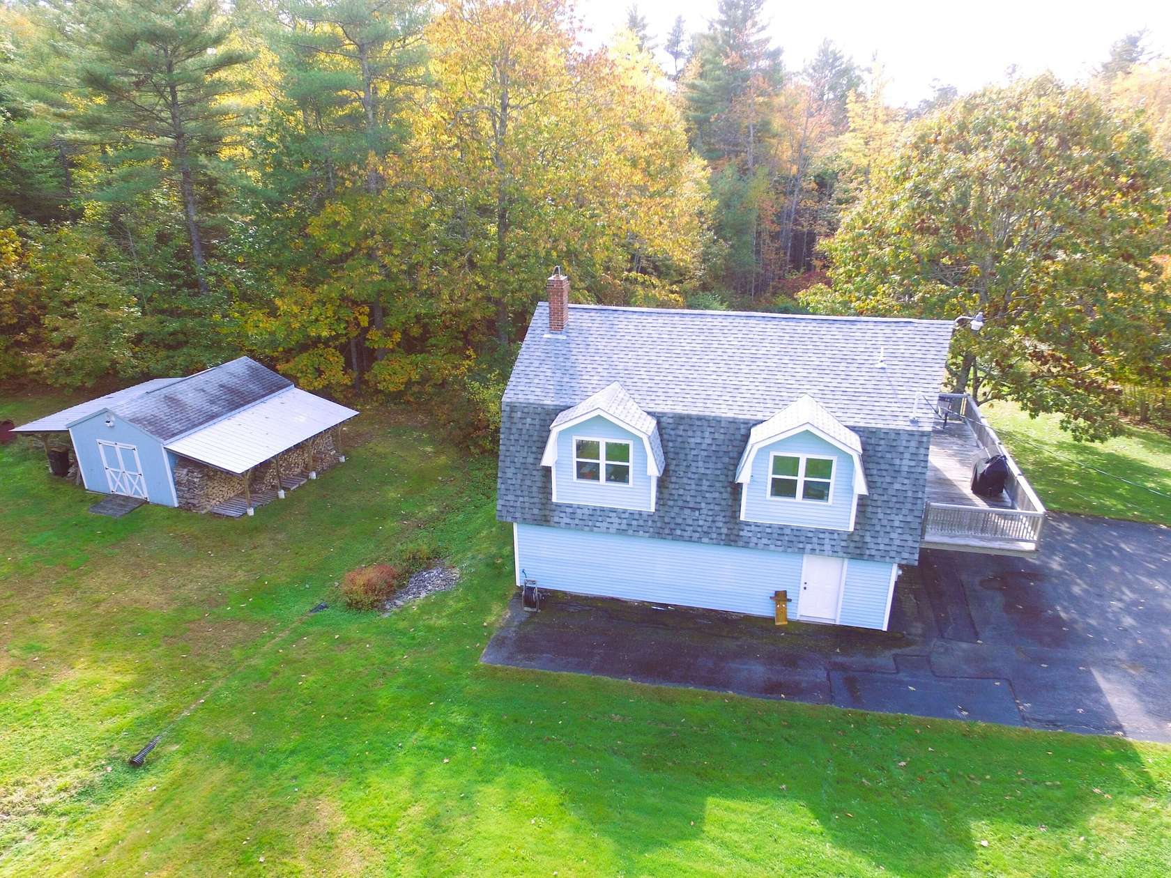 18 Acres of Land with Home for Sale in Swanville, Maine