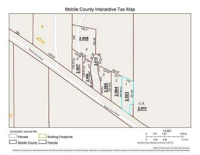 0.628 Acres of Land for Sale in Wilmer, Alabama